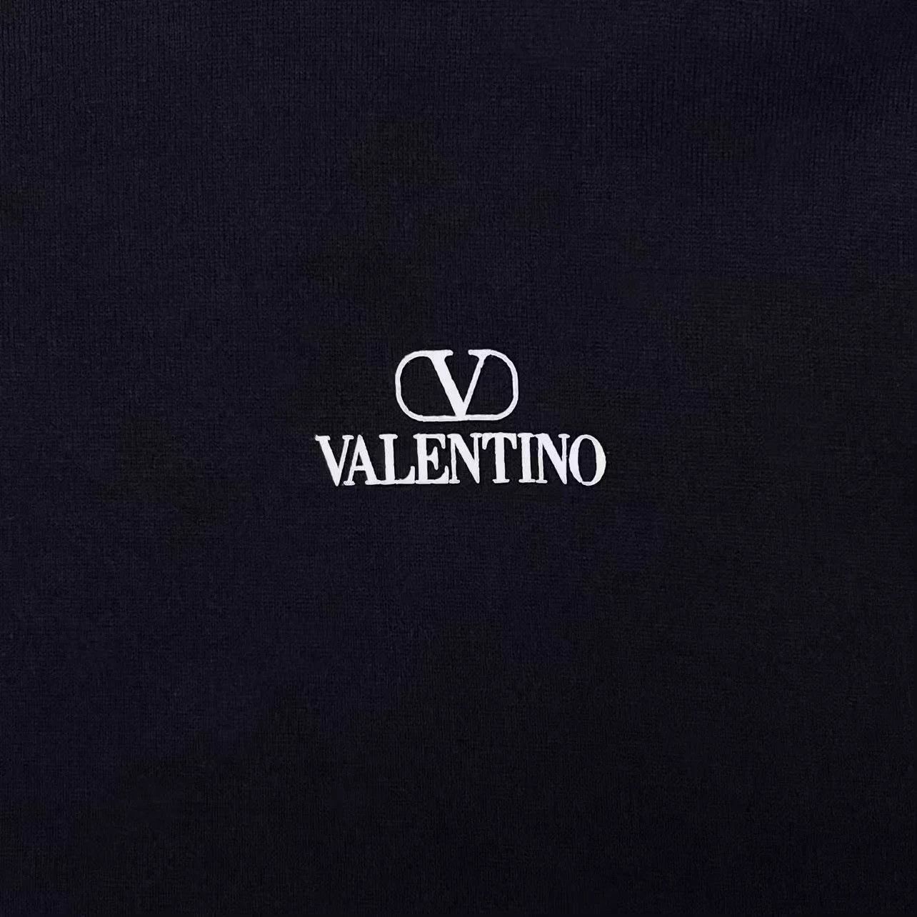 Valentino Valentino Black V Logo Short Sweatshirt XS Unisex 98 New Size US XS / EU 42 / 0 - 4 Thumbnail