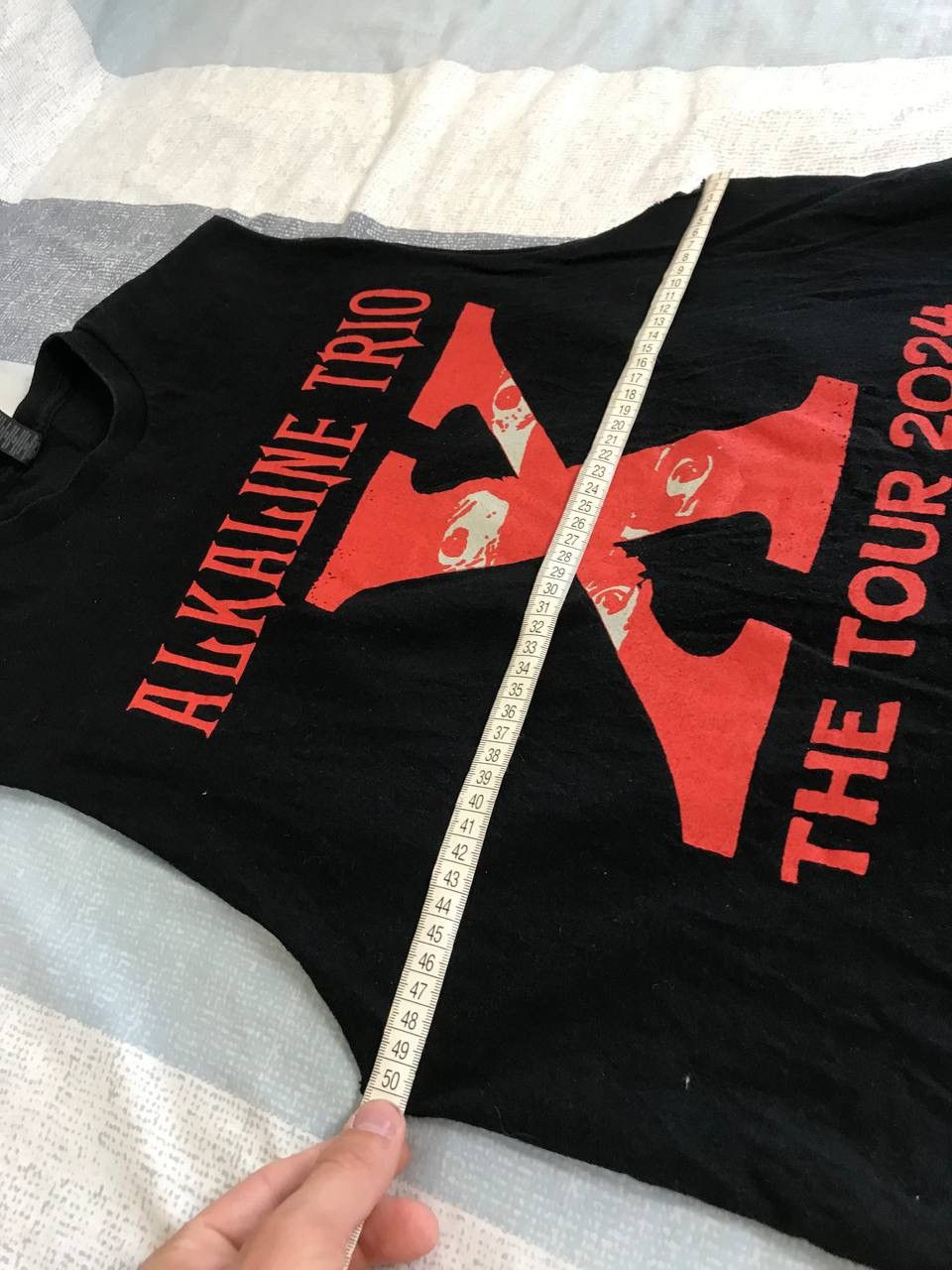 Band Tees 🔥 Alkaline Trio 2024 Blood Hair and Eyeballs Tour T Shirt Size US M / EU 48-50 / 2 - 10 Thumbnail