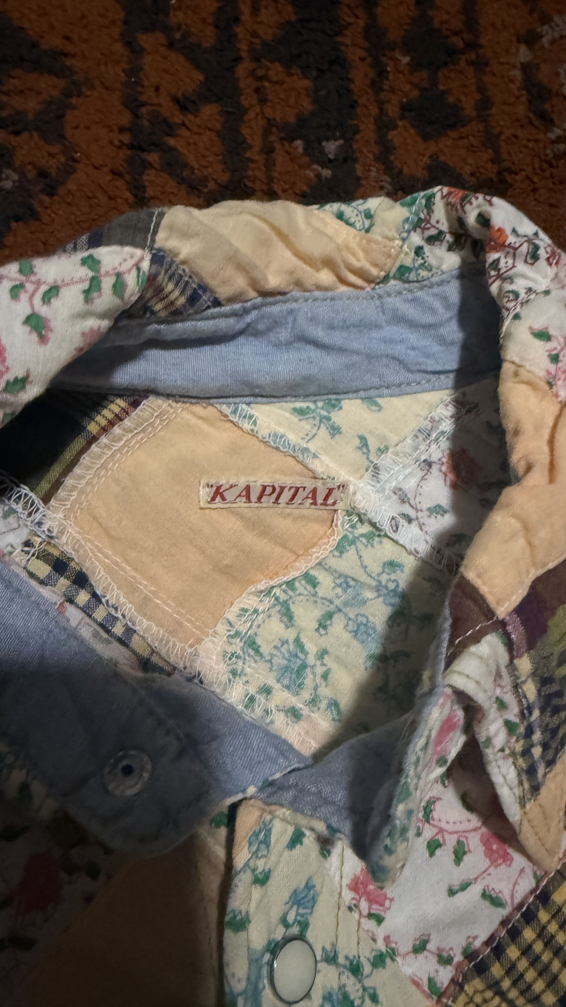 Kapital Kapital patchwork shirt Size US S / EU 44-46 / 1 - 3 Thumbnail