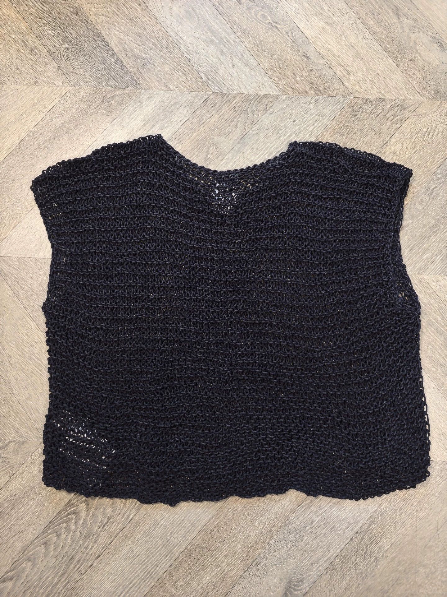 Visvim Visvim 22ss Lattice Vest Hand-Knit Handmade Cotton Size US XXL / EU 58 / 5 - 3 Thumbnail