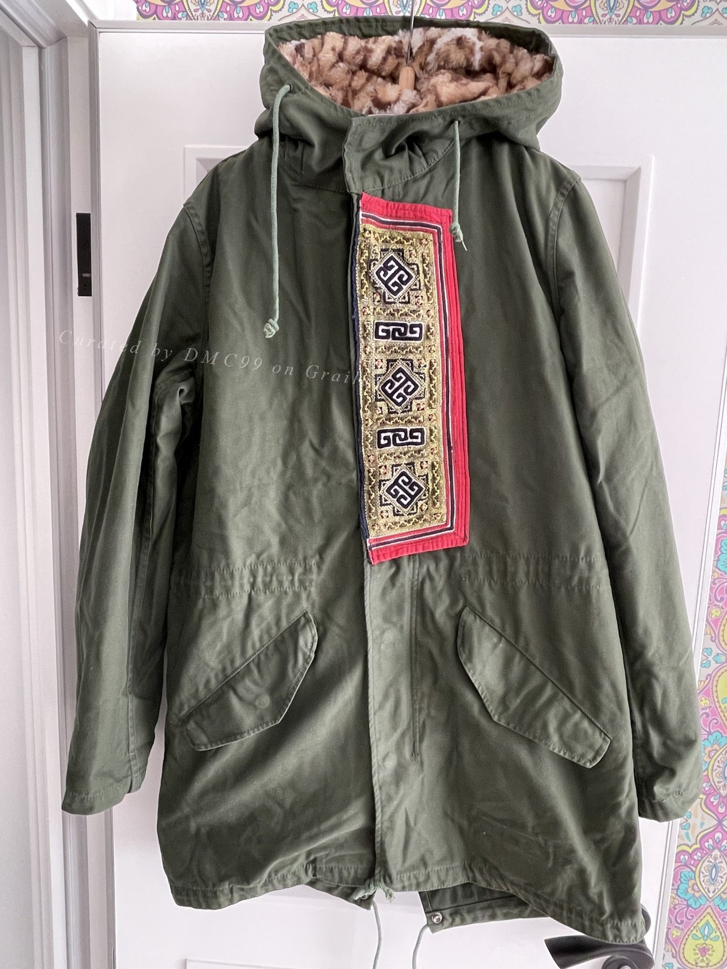 Other Remake Military Coat w/ Leopard Lining Size US M / EU 48-50 / 2 - 1 Thumbnail