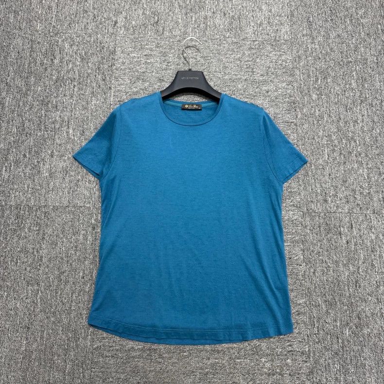 Loro Piana LORO PIANA Solid short sleeves Size XS / US 0-2 / IT 36-38 - 1 Thumbnail