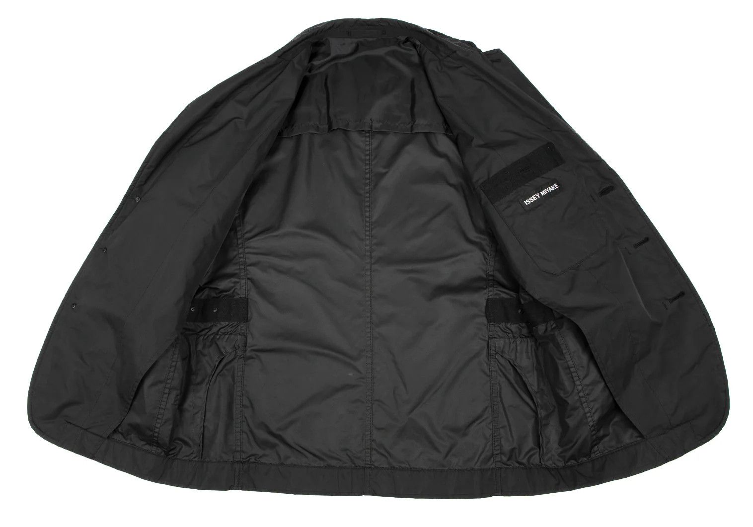 Issey Miyake Poly Taping Jacket in Black 3 Size US L / EU 52-54 / 3 - 15 Thumbnail
