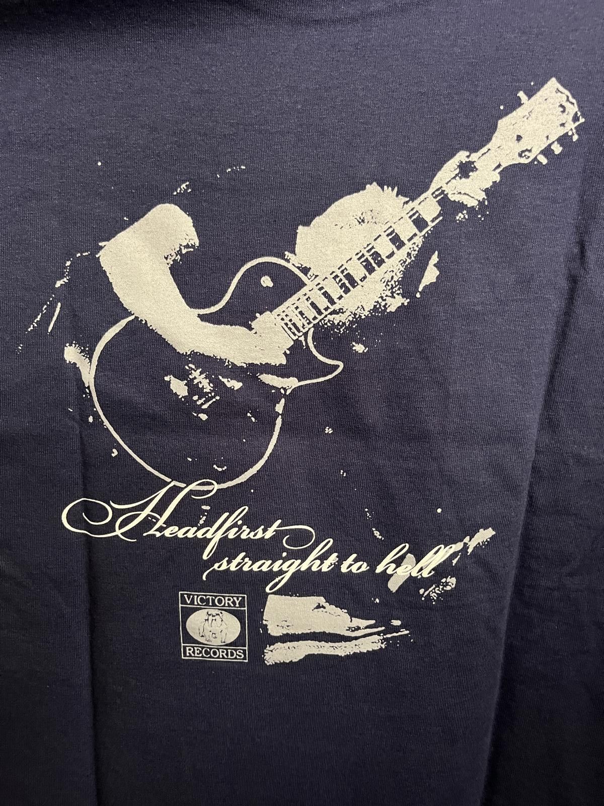 Fruit Of The Loom Grade Band Tee Headfirst Straight to Hell Album T-shirt - S Size US S / EU 44-46 / 1 - 4 Thumbnail