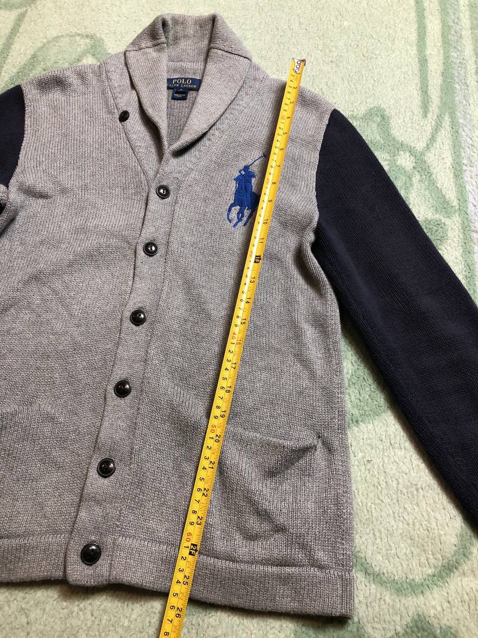 Polo Ralph Lauren POLO RALPH LAUREN Authentic Shawl Collar Cardigan Boys XL Size US M / EU 48-50 / 2 - 9 Thumbnail