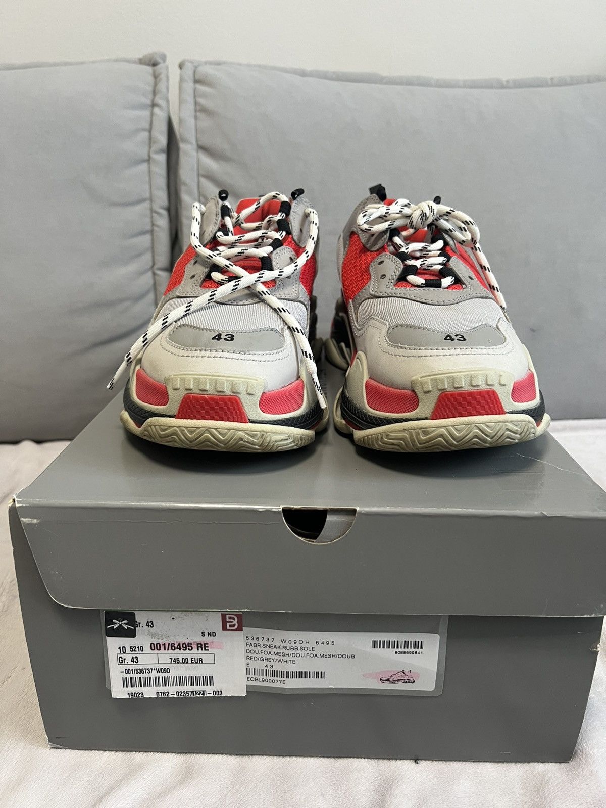 Balenciaga Balenciaga Triple S Size US 10 / EU 43 - 4 Thumbnail