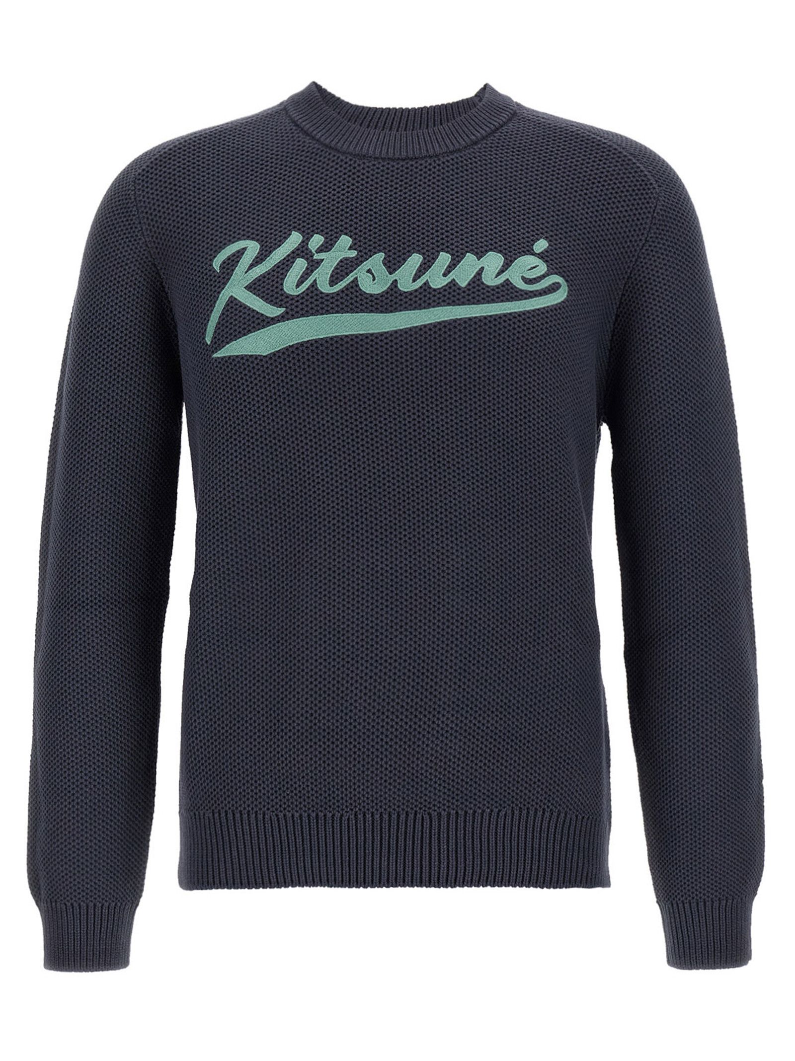 Maison Kitsune 'Varsity' Sweater Size US L / EU 52-54 / 3 - 1 Thumbnail
