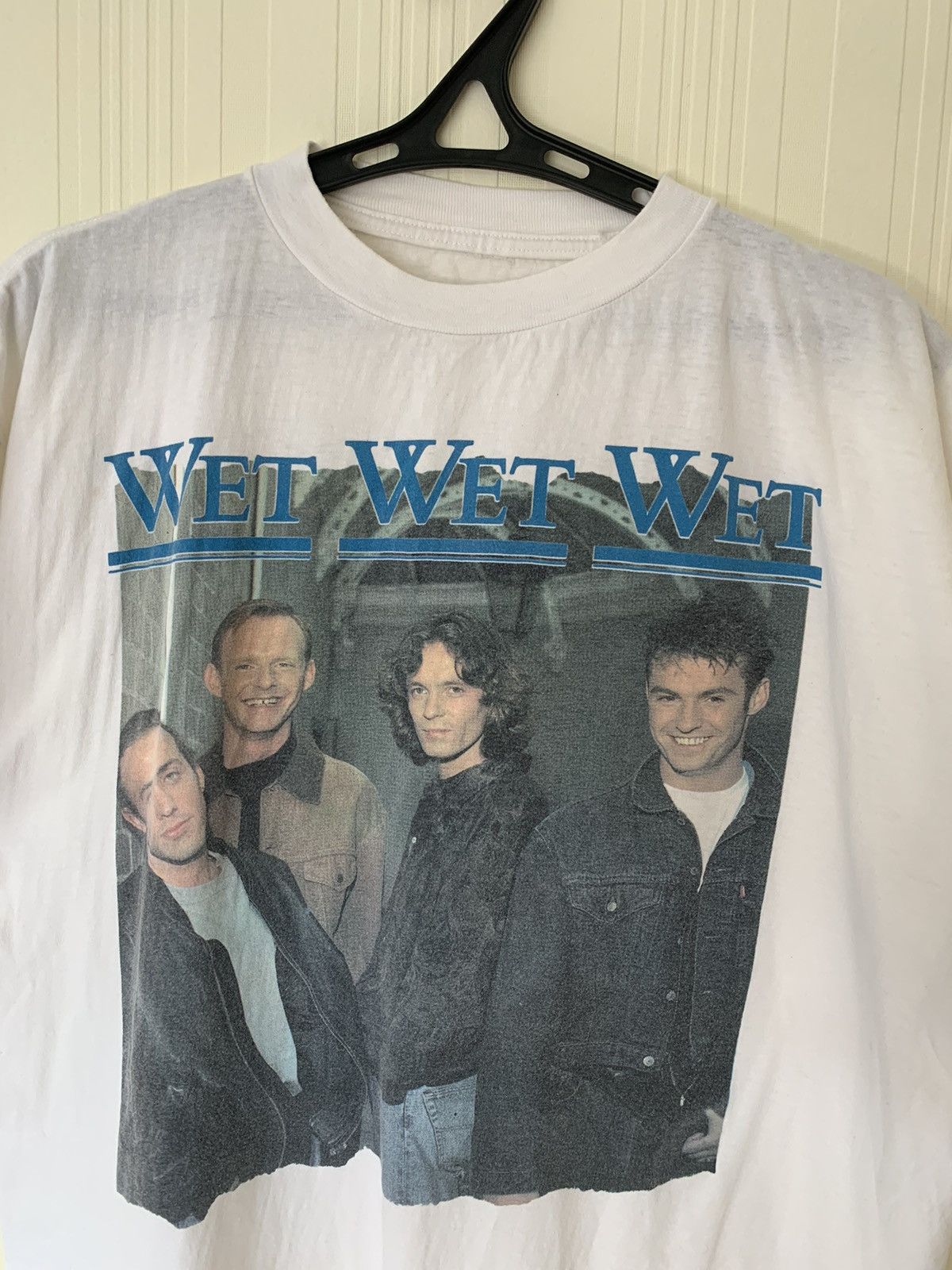 Band Tees × Vintage Vintage Wet wet T shirt Size US XL / EU 56 / 4 - 2 Thumbnail