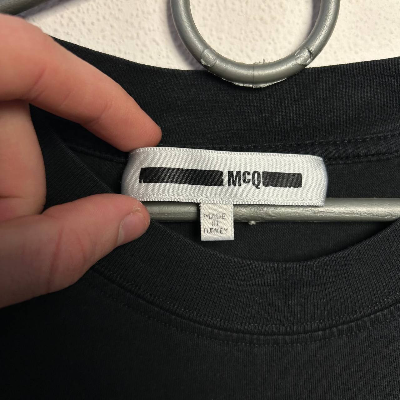 McQ Alexander McQueen Luxury MCQ Alexander McQueen big logo designer y2k tee Size US L / EU 52-54 / 3 - 4 Thumbnail