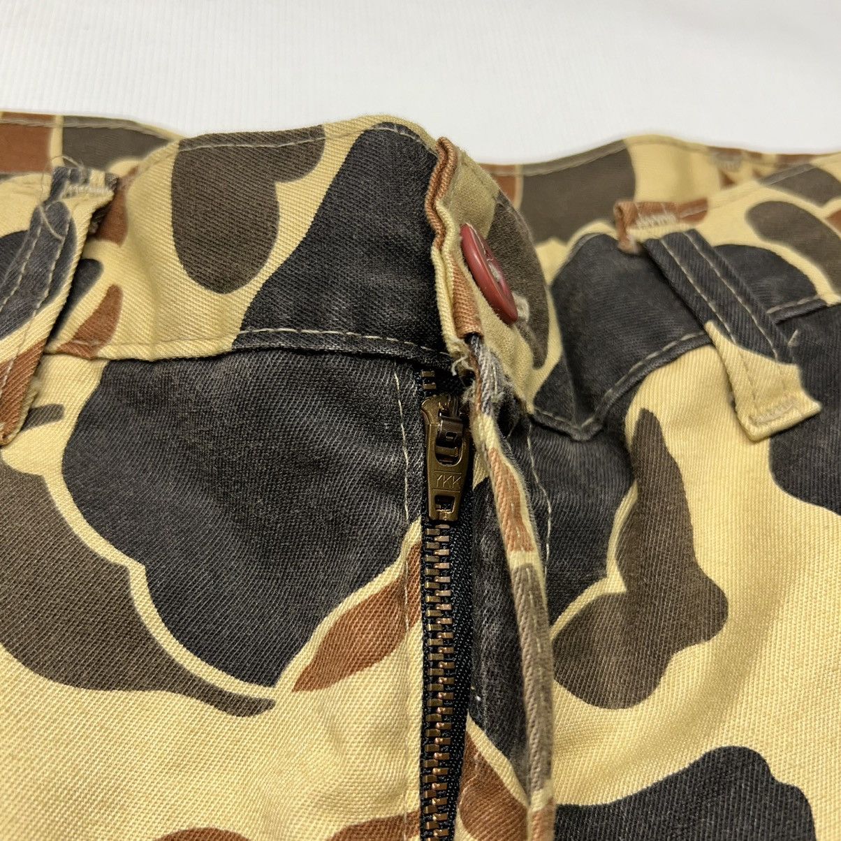 Vintage VTG 10X Cargo Pants Medium Duck Camo Brown Pocket Hunting Size US 32 / EU 48 - 8 Thumbnail
