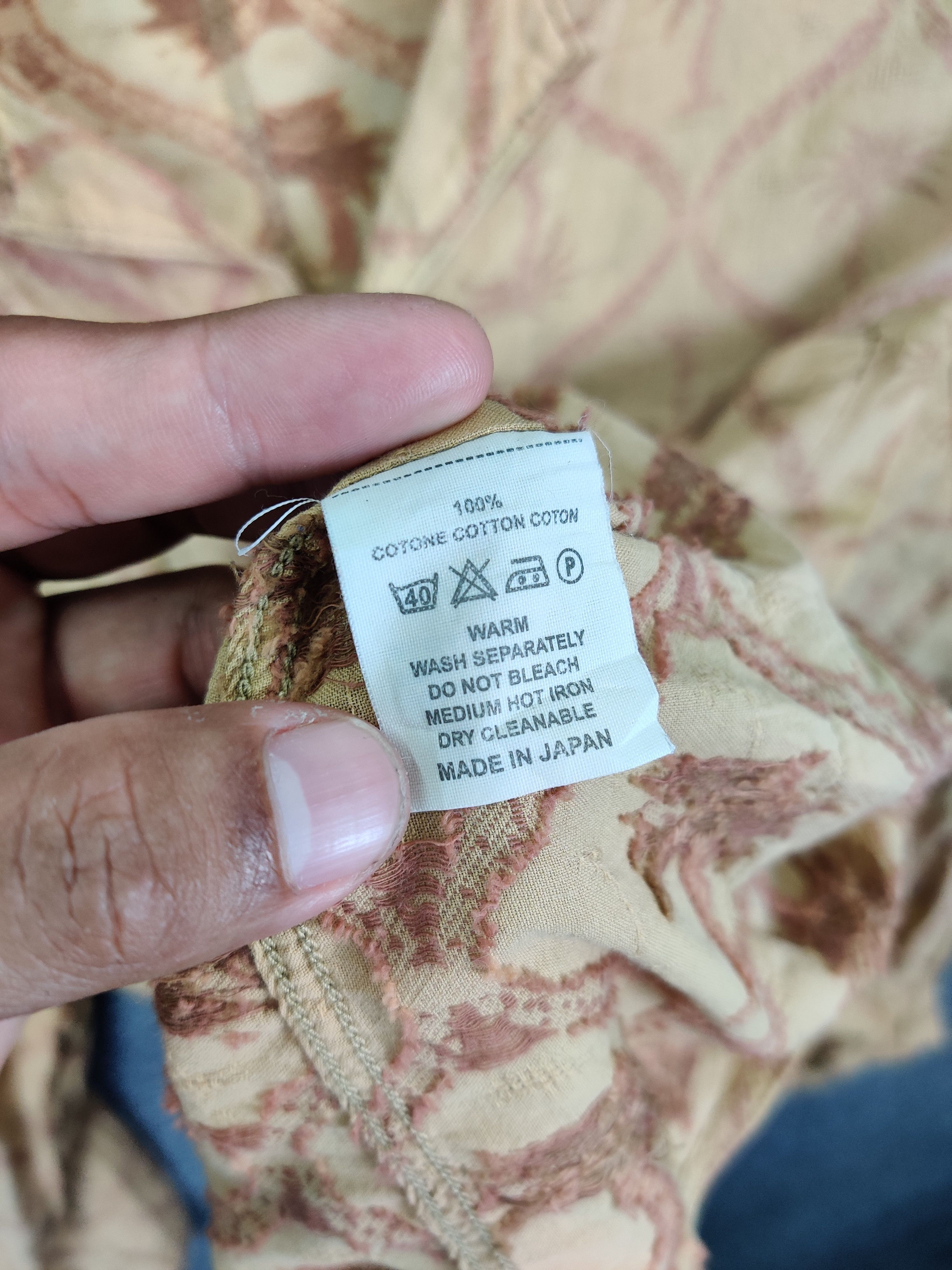 Kapital Vintage Kapital Woven Palm Tree Patchwork Jacket Size US M / EU 48-50 / 2 - 13 Thumbnail