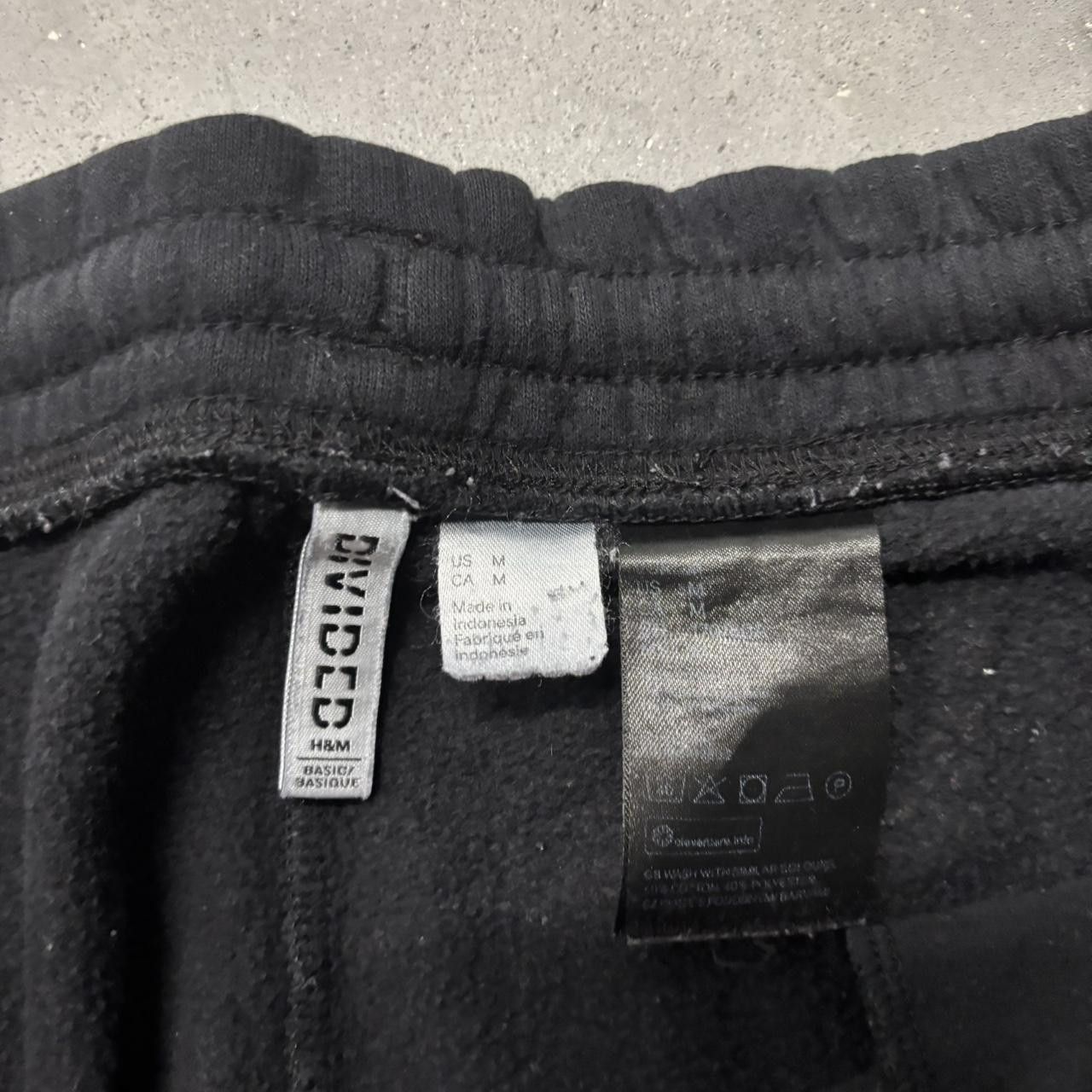 Japanese Brand × Vintage Crazy Vintage Y2K/2000s Black Essential Sweatpants! Size US 32 / EU 48 - 6 Thumbnail