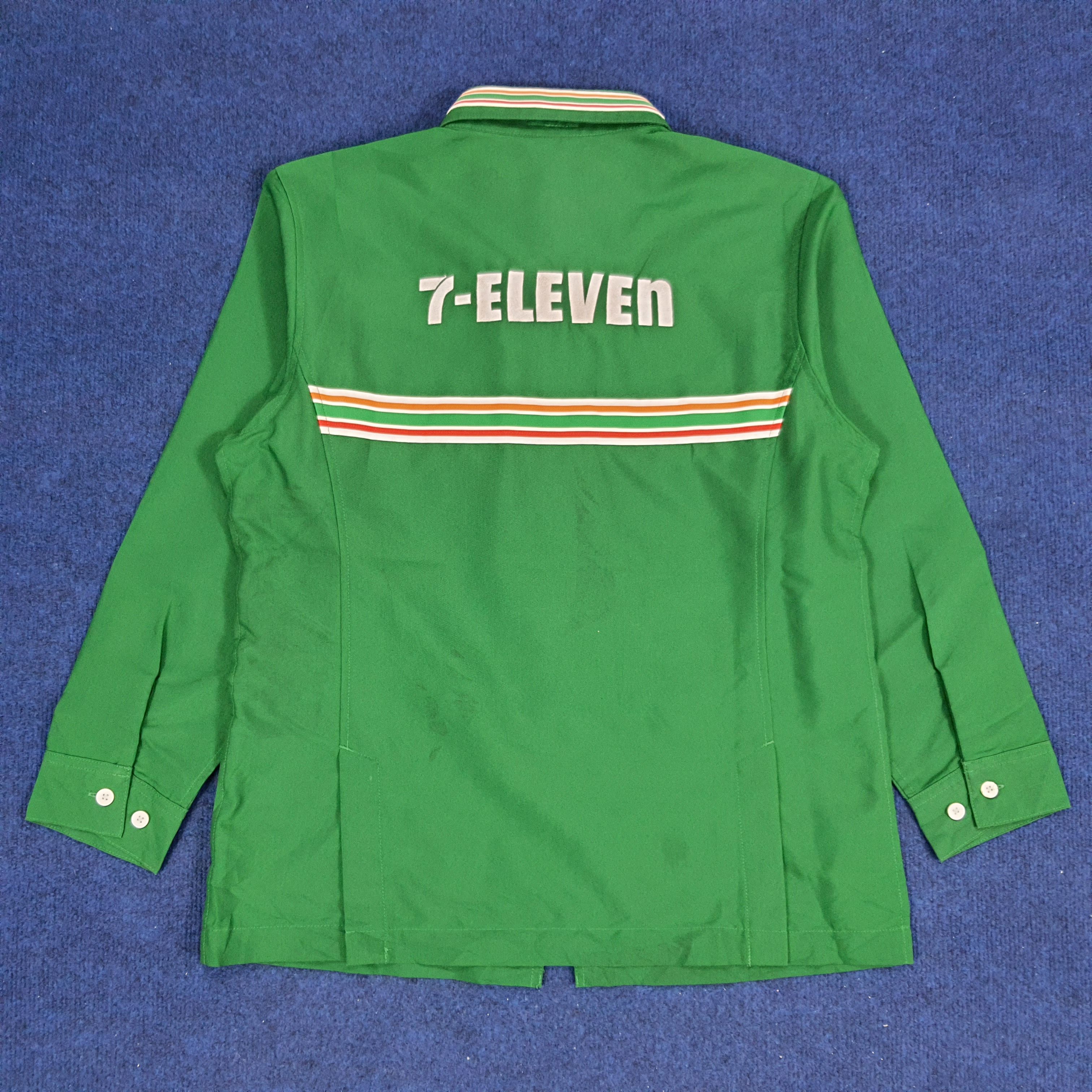 Japanese Brand × Vintage Vintage 7 Eleven Japanese Brand Staff Workwear Uniform Size S / US 4 / IT 40 - 3 Thumbnail