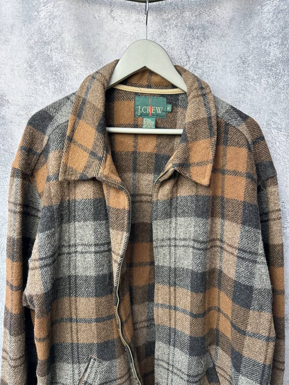 J.Crew !RARE! J. Crew Oarsman Plaid Overshirt Jacket Plaid Wool Size US XL / EU 56 / 4 - 5 Thumbnail