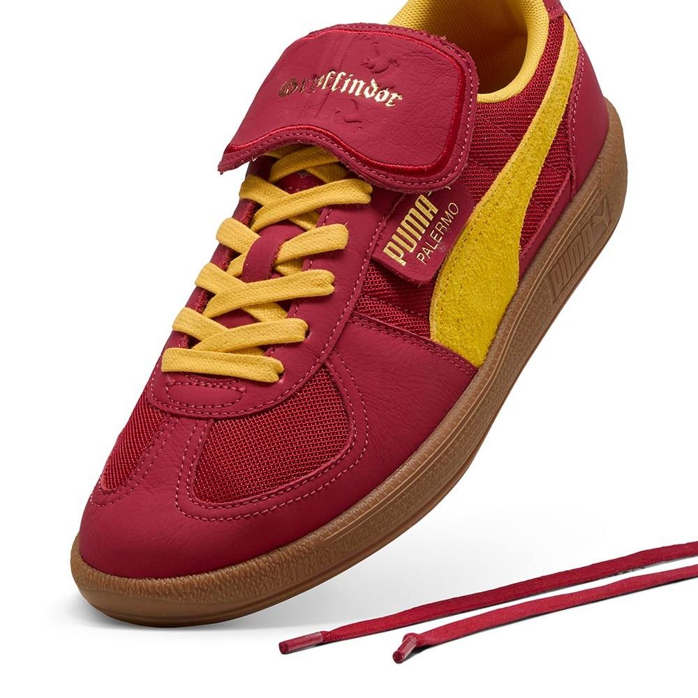 Puma Rare PUMA x HARRY POTTER Palermo Unisex Sneakers (Red) Size US 6.5 / EU 39-40 - 3 Thumbnail