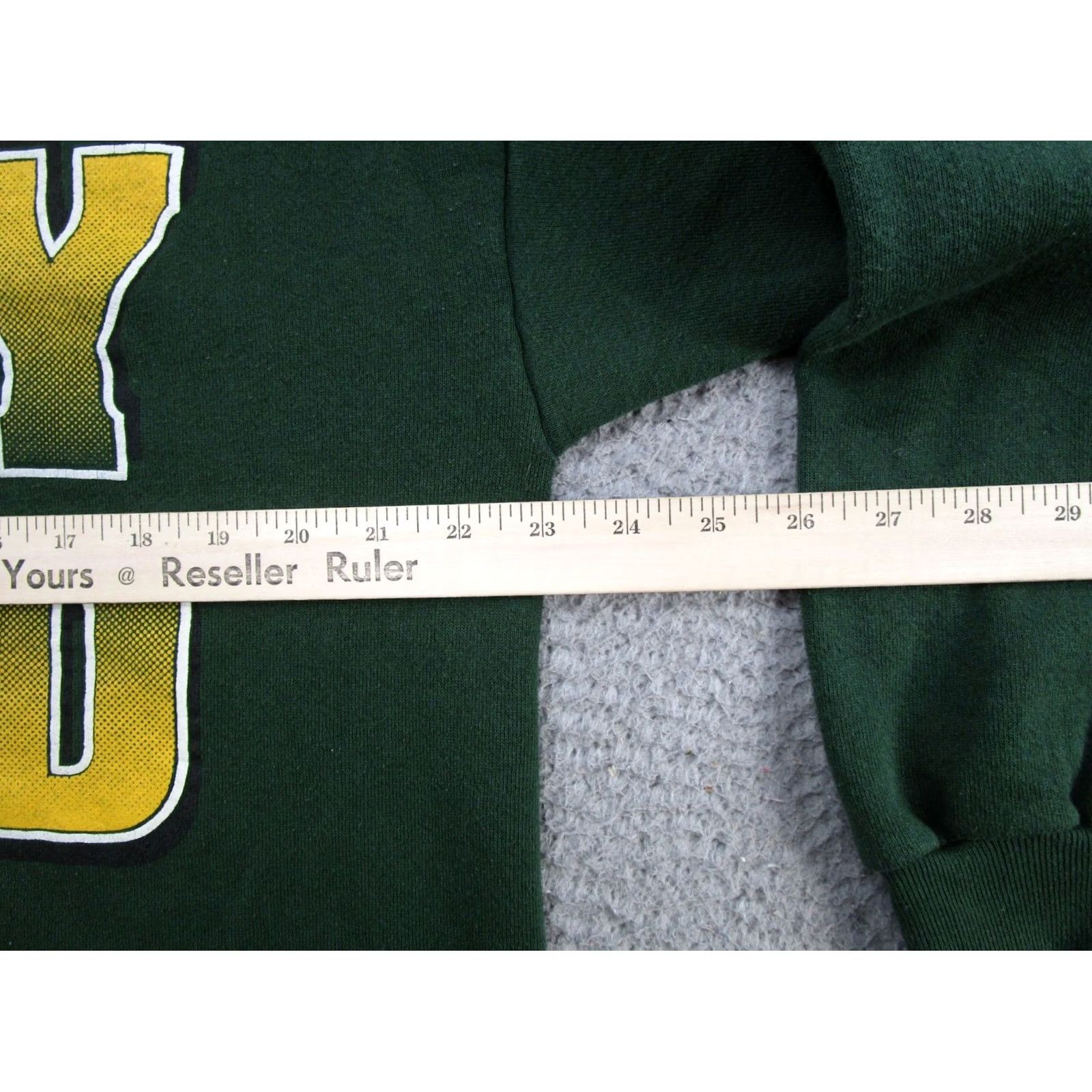 Tultex VINTAGE Green Bay Packers Sweatshirt Crew Neck Pullover L Packers Logo 90s Men Size US L / EU 52-54 / 3 - 5 Thumbnail