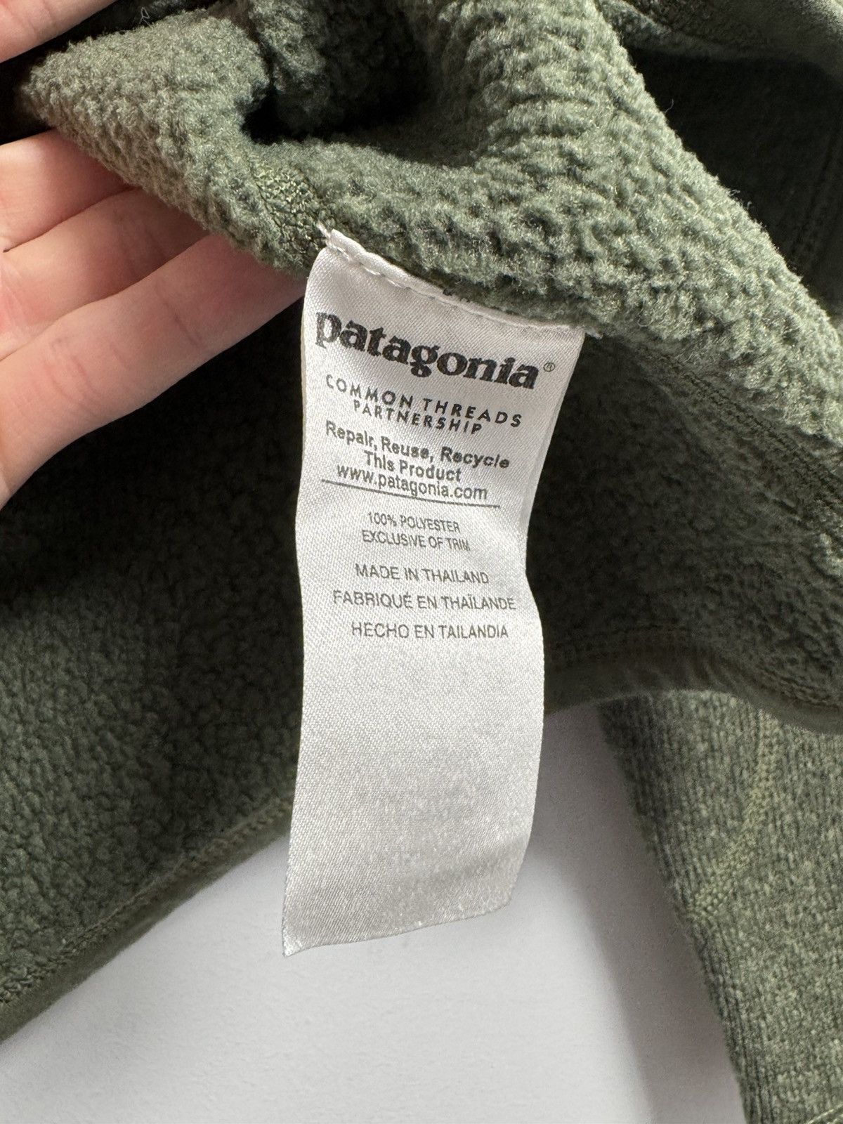 Patagonia × Vintage Patagonia Vintage zip Y2K style Fleece Size US M / EU 48-50 / 2 - 7 Thumbnail