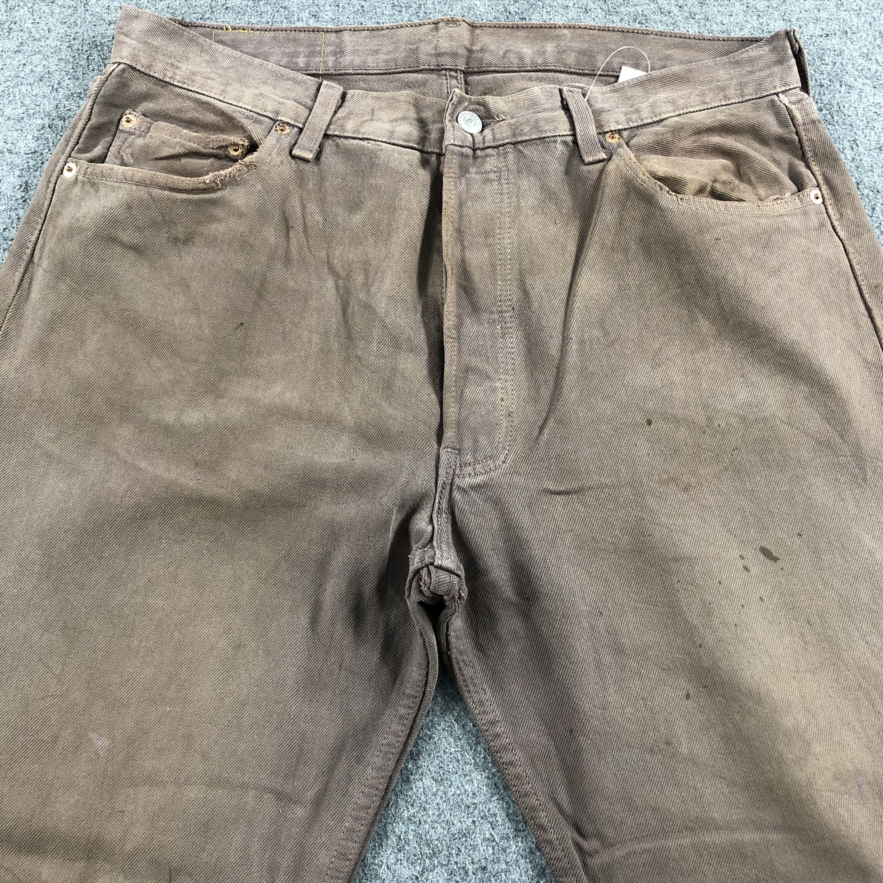 Levi's 90s Vintage Levis 501 Jeans-J1516 Size US 35 - 3 Thumbnail