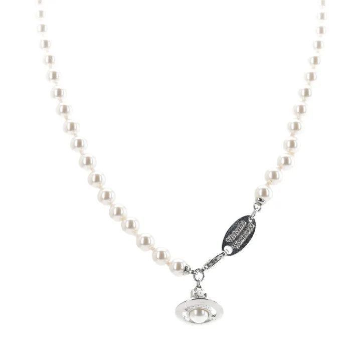 Vivienne Westwood Vivienne Westwood Simonetta Pearl Necklace for Women Size ONE SIZE - 7 Thumbnail