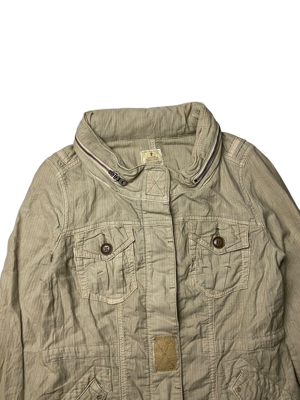 If Six Was Nine 2000's Sweet Camel like GOA Cyber Bono Jacket Size US S / EU 44-46 / 1 - 3 Thumbnail
