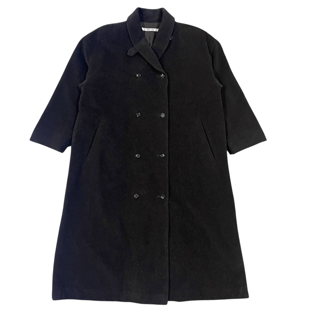 Japanese Brand Vintage Ing Soc Wool Long Coat Size US M / EU 48-50 / 2 - 1 Thumbnail