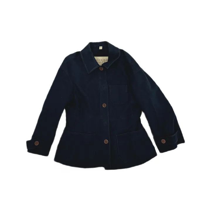 Burberry Burberry Casual Solid Color Button-Up Jacket Size US L / EU 52-54 / 3 - 1 Thumbnail