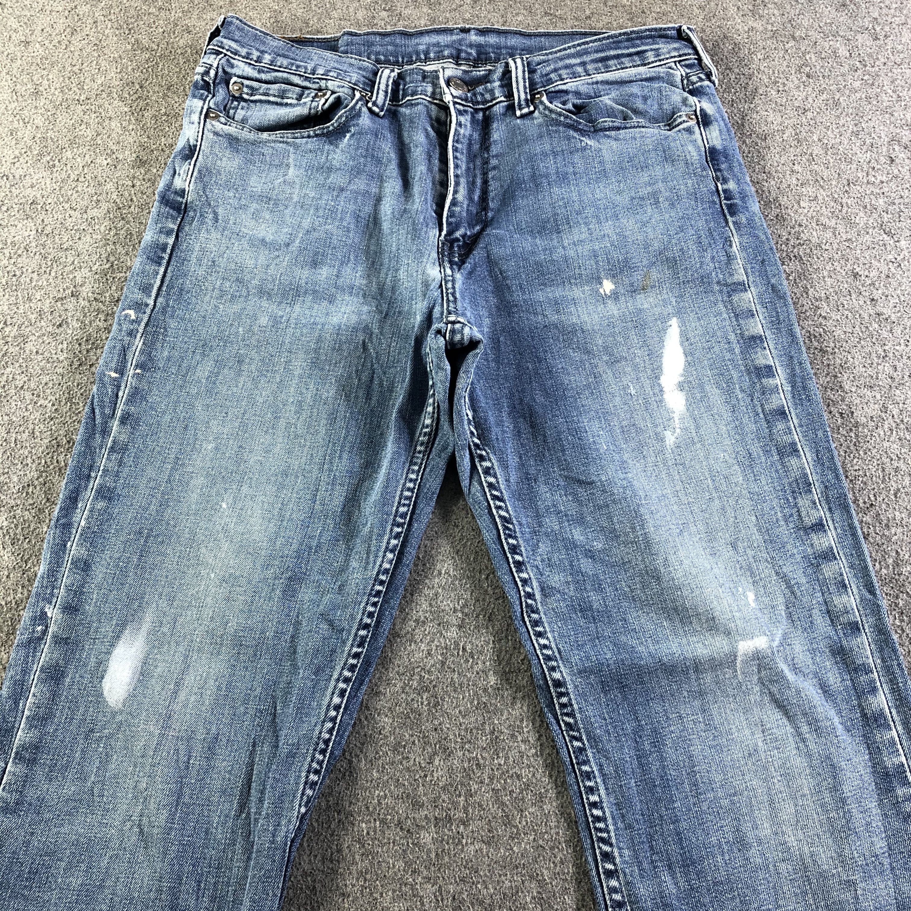 Levi's Vintage Blue Wash Levis 514 Jeans-J4409 Size US 32 / EU 48 - 3 Thumbnail