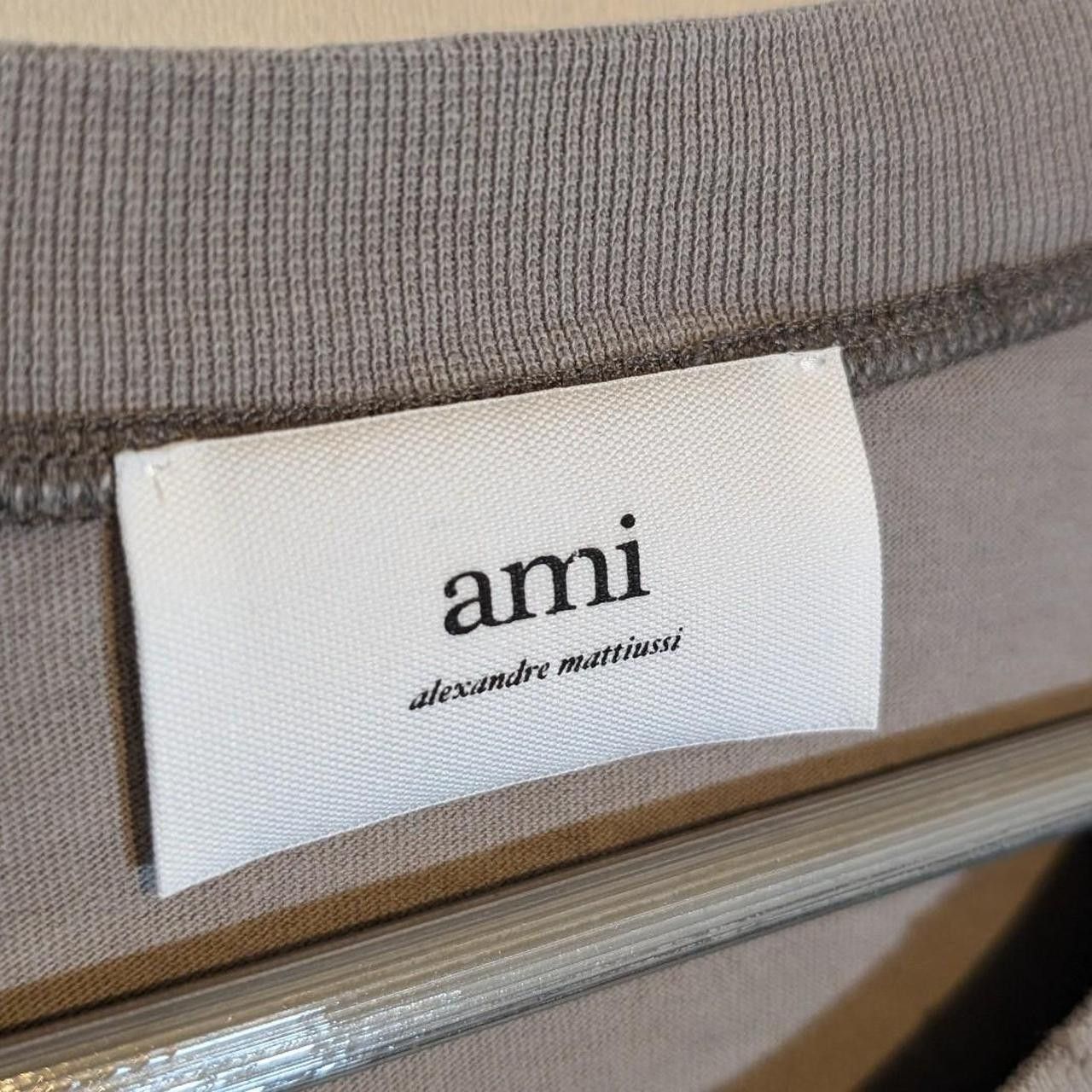 AMI ami Fade Out Distressed Double Layered Long Sleeve Tee Size US M / EU 48-50 / 2 - 5 Thumbnail