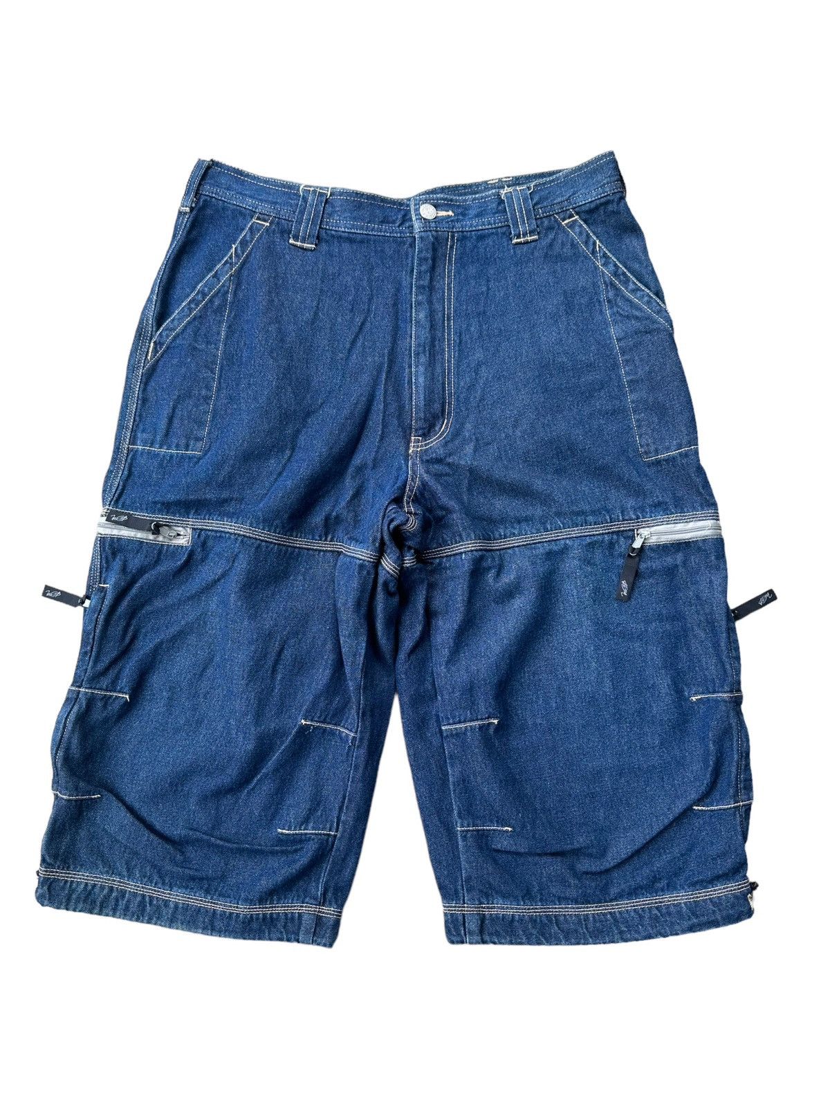 Japanese Brand jeans short pants Size US 33 - 1 Thumbnail