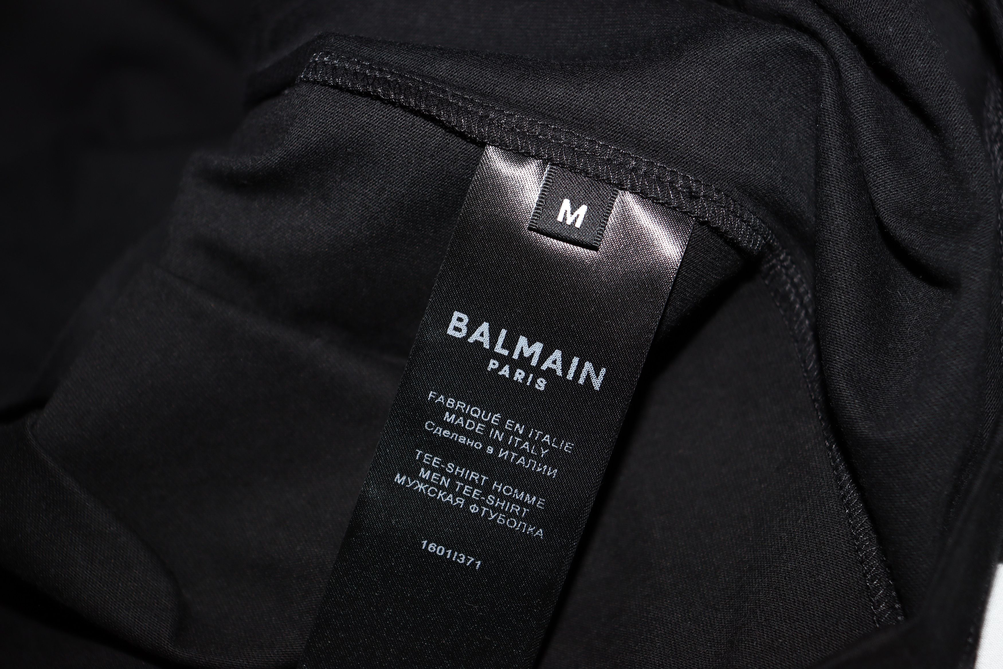 Balmain o1rshd1 Apocalypse Tee T-Shirt in Black & Multi Size US M / EU 48-50 / 2 - 7 Thumbnail