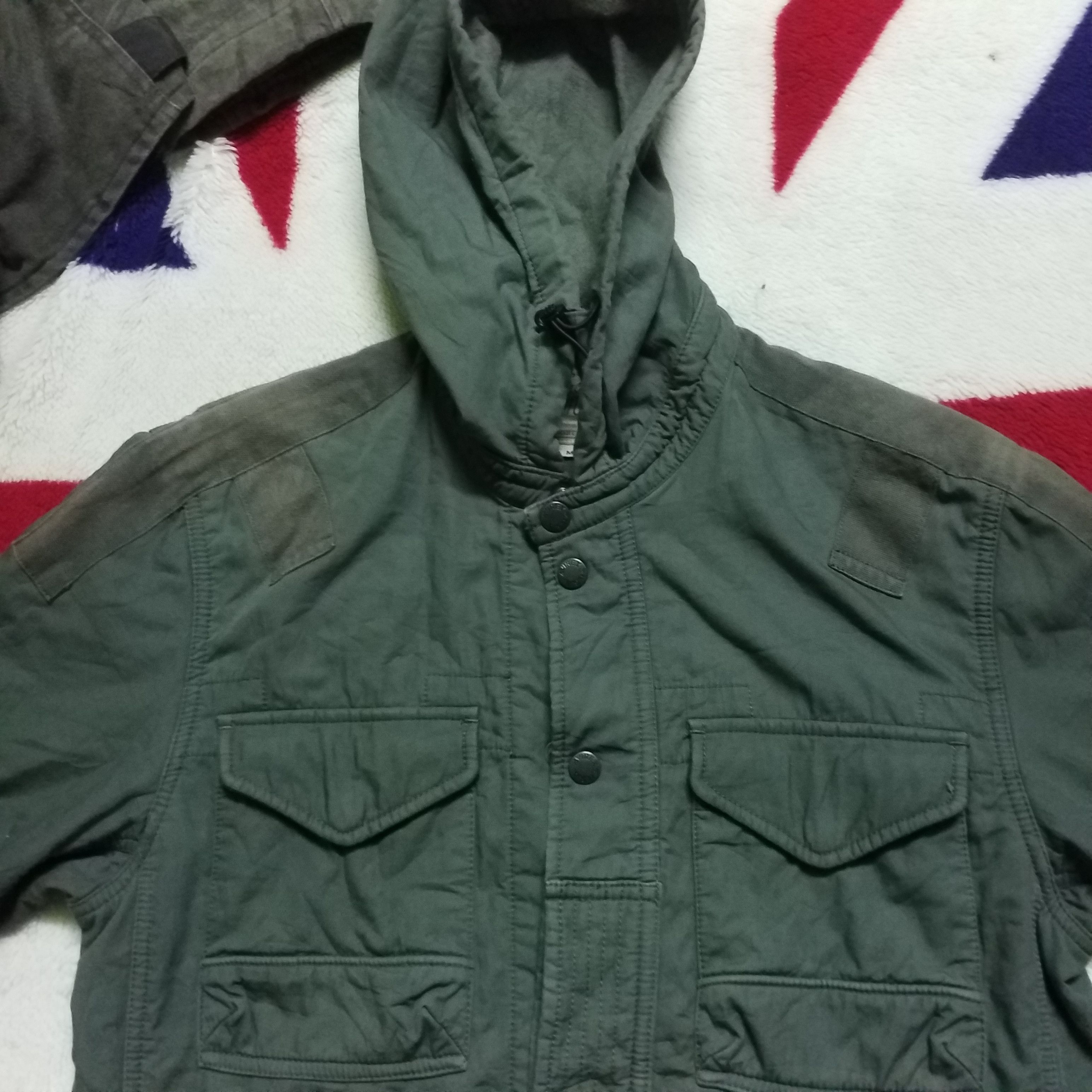 Avirex AVIREX HOODIE JACKET VARSITY SNAP BUTTON Size US M / EU 48-50 / 2 - 2 Thumbnail