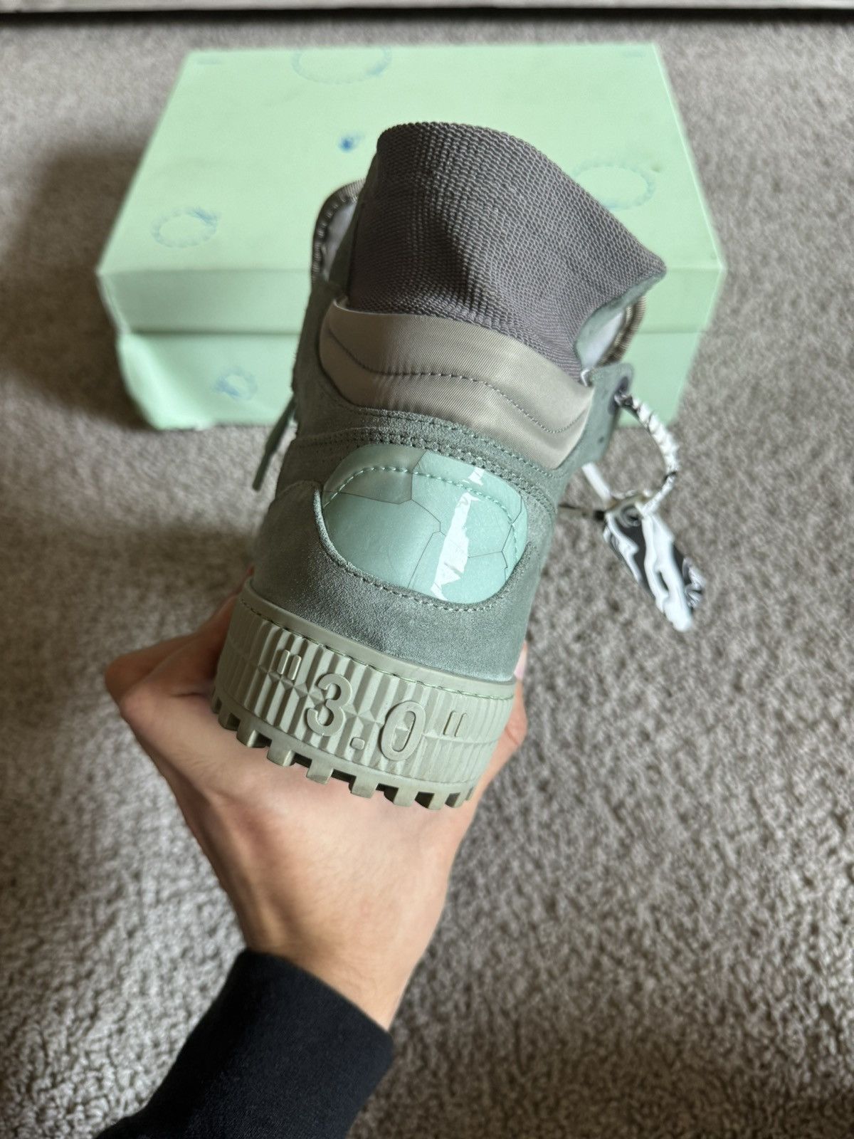 Designer × Off-White Off-White Off-Court High ‘Mint Green’ Size 12 Size US 12 / EU 45 - 10 Thumbnail