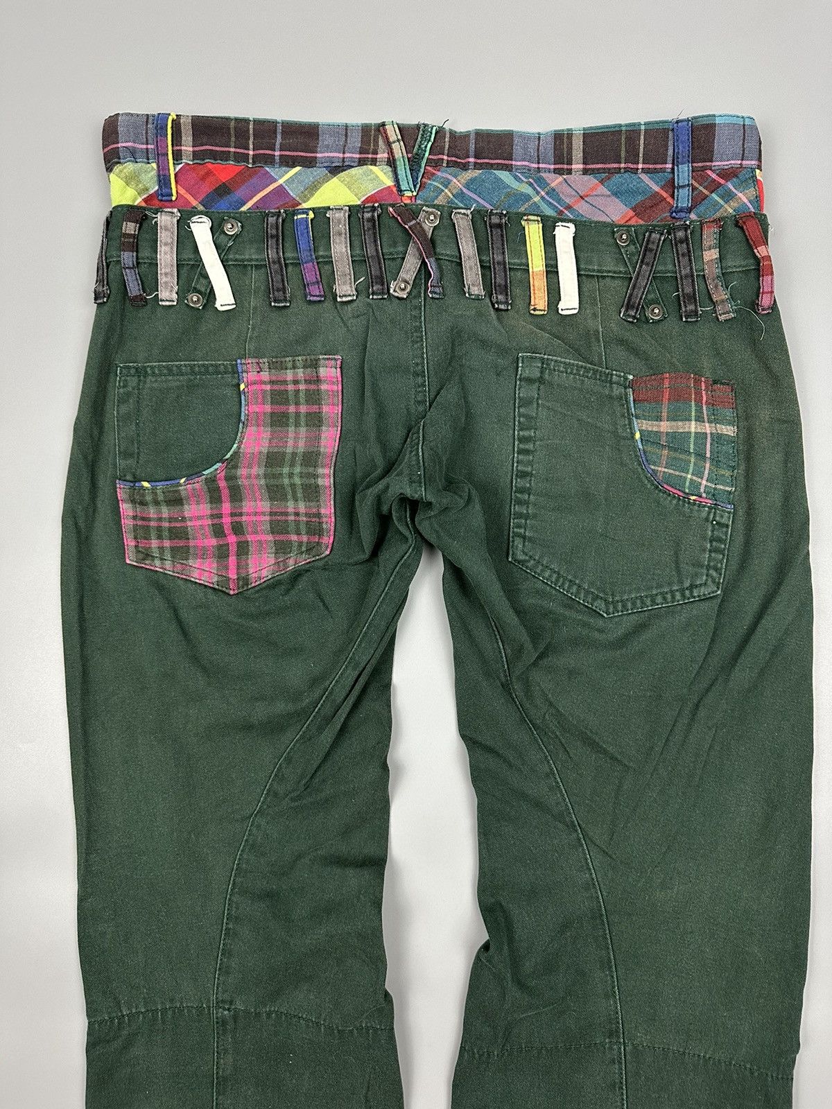 If Six Was Nine Japanese Breath Mint Double Waist Pants Size US 34 / EU 50 - 5 Thumbnail