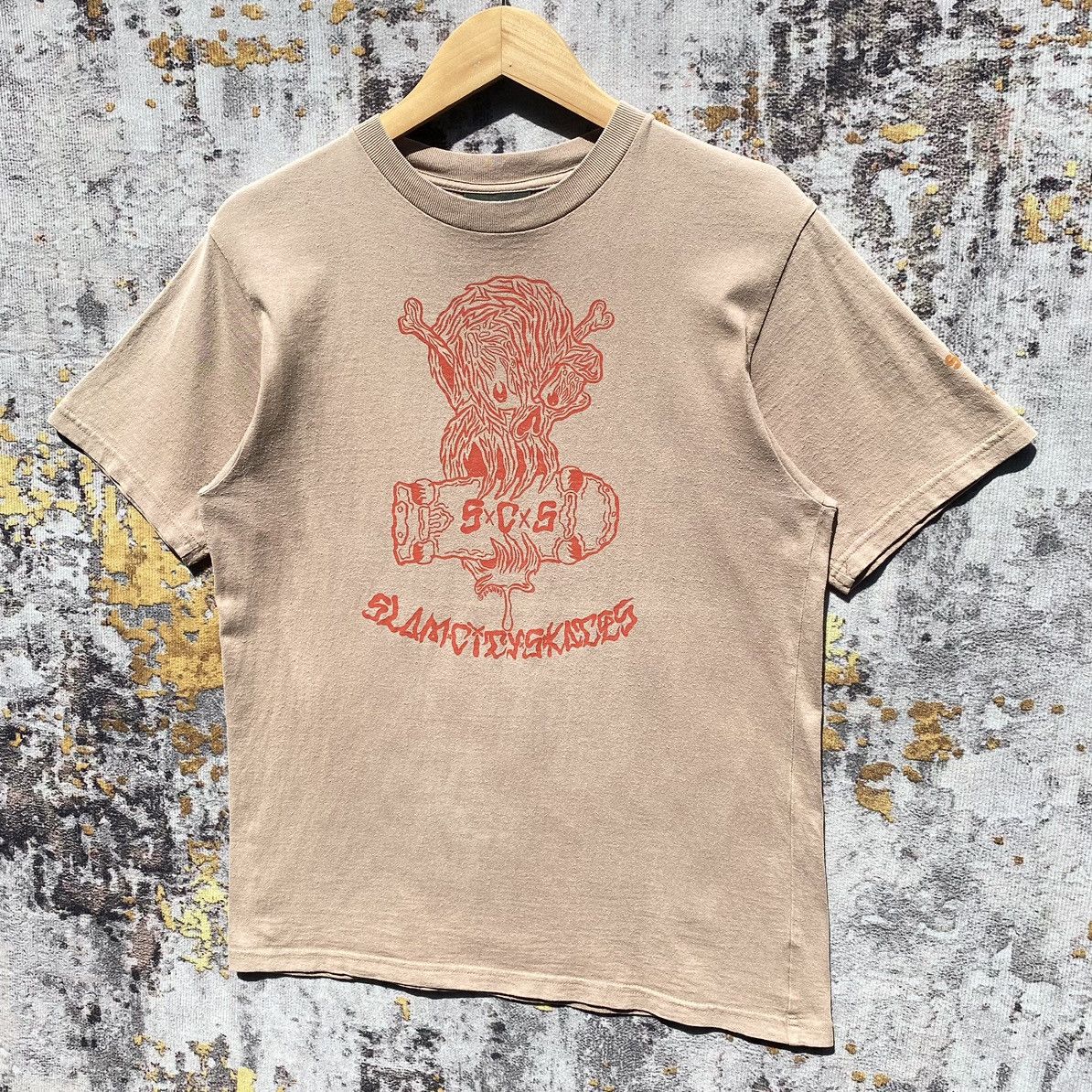 Vintage Vintage Slam City Skates London Pushed Shirt Skateboard Size US S / EU 44-46 / 1 - 3 Thumbnail