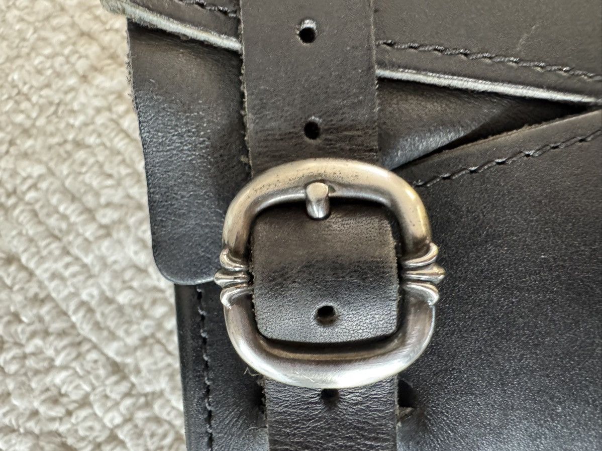 Chrome Hearts Chrome Hearts x Wesco Black Engineer Leather Boots Size US 5.5 / IT 35.5 - 9 Thumbnail