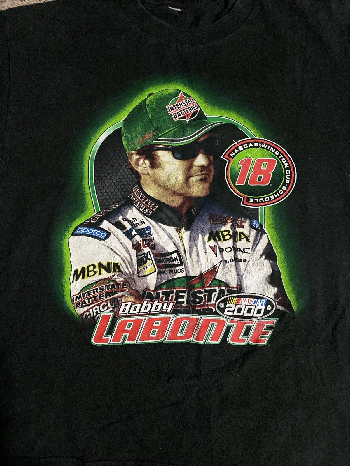 Vintage 2000 Bobby Labonte Racing Tee Size US XL / EU 56 / 4 - 3 Thumbnail