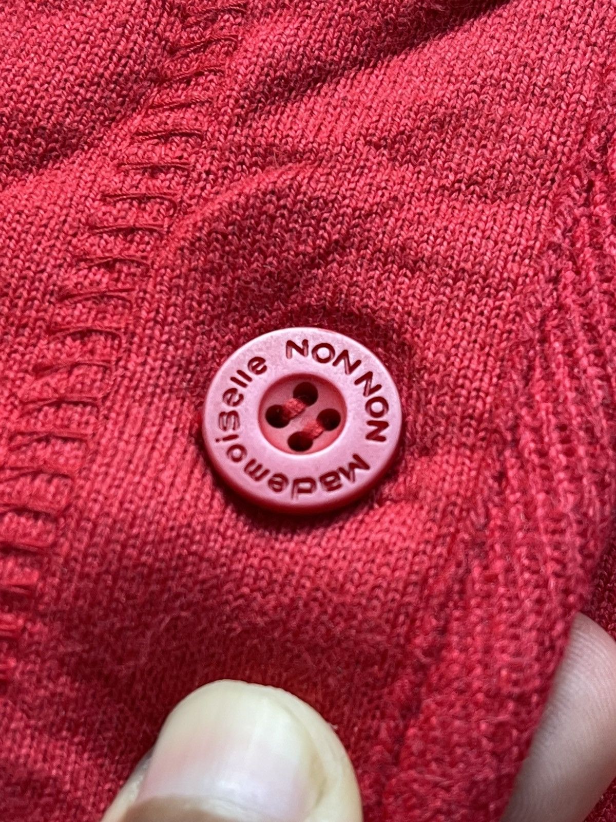 Mademoiselle Non Non 🔥Vtg Issey Miyake Mademoiselle Non Non Embroider Logo Jacket Size M / US 6-8 / IT 42-44 - 6 Thumbnail