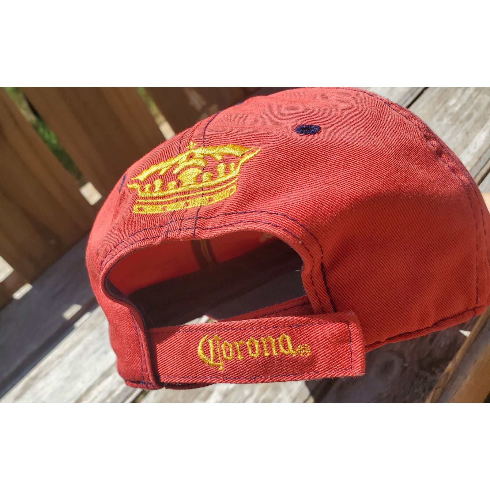Drink Beer Save Water Corona Extra Beer Red Hat Dad Cap Size ONE SIZE - 3 Thumbnail
