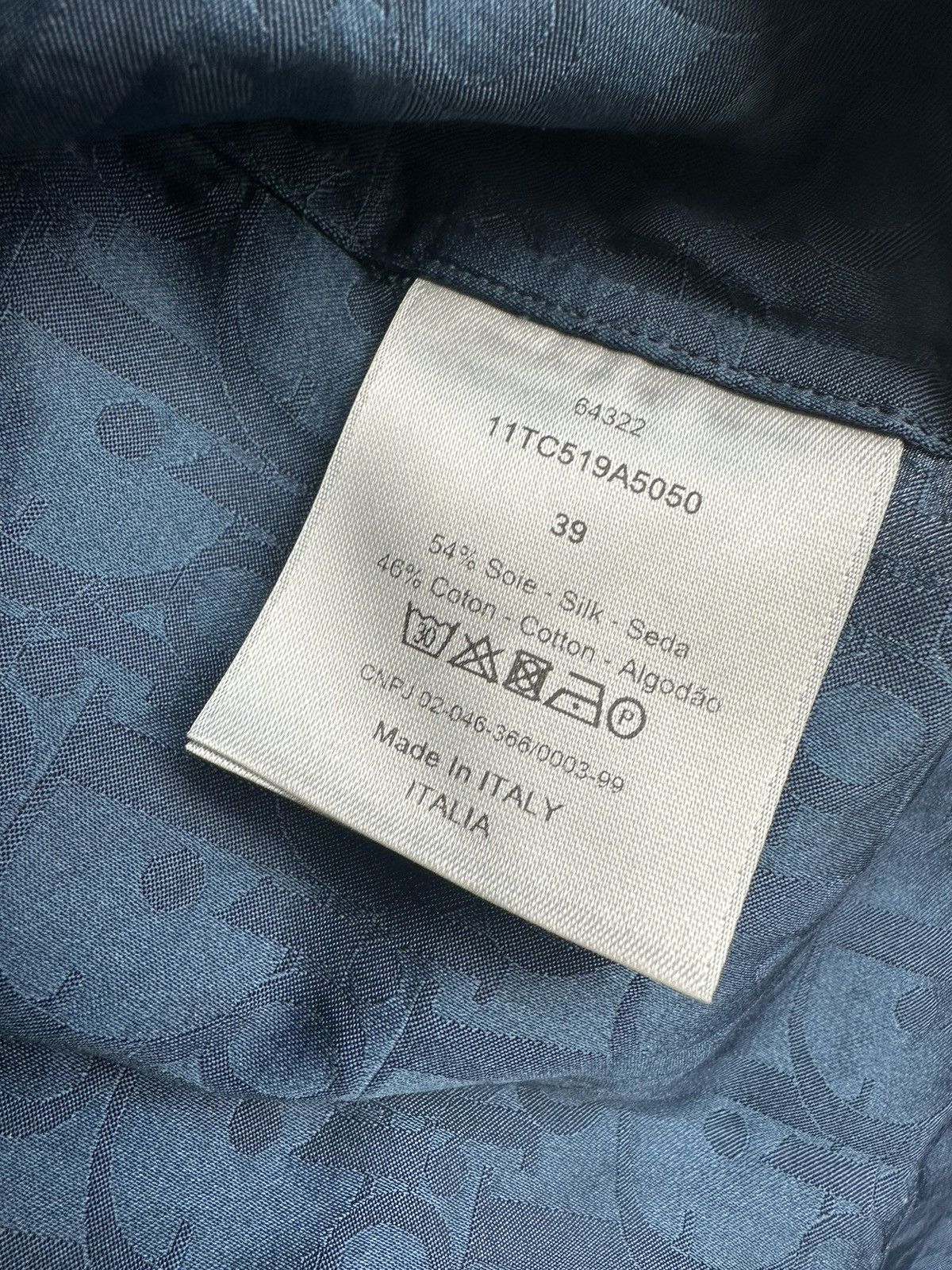Dior Dior Oblique Short-Sleeved Shirt Size US M / EU 48-50 / 2 - 4 Thumbnail