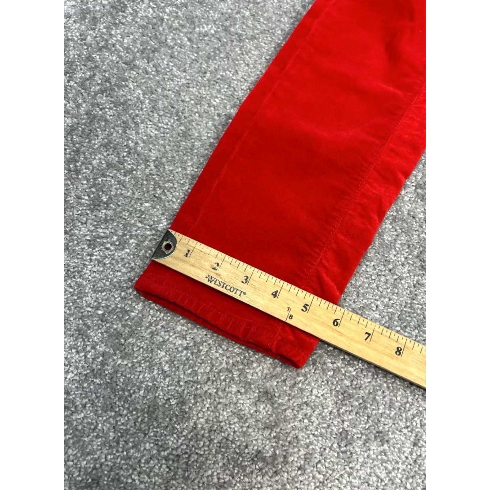 Denime AG Adriano Goldschmied Stevie Ankle Jodhpur Jeans Women 28 Red Denim Logo 28x26 Jeans Women Red Denim Logo 28x26 Size 28" / US 6 / IT 42 - 4 Thumbnail