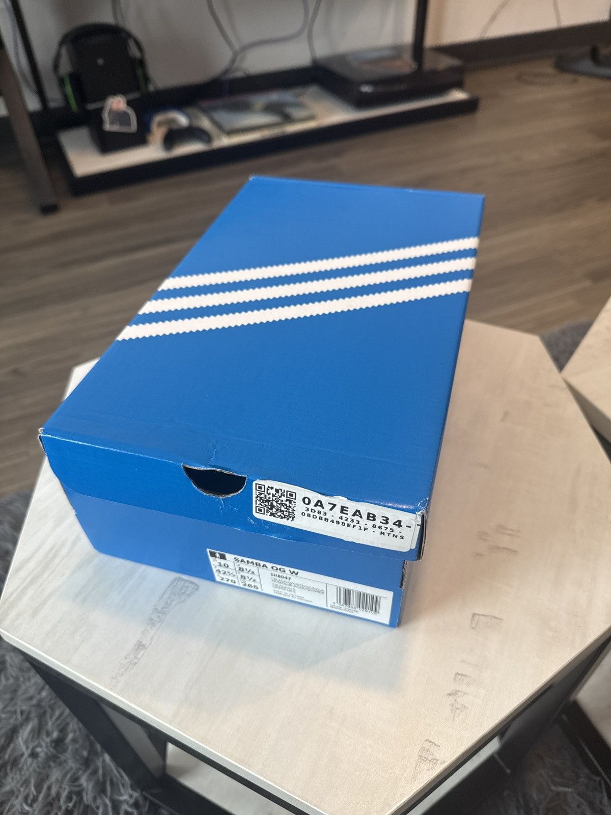 Adidas Sambas ‘Black Wonder Quartz Ribbon Laces’ Size US 10 / IT 40 - 7 Thumbnail