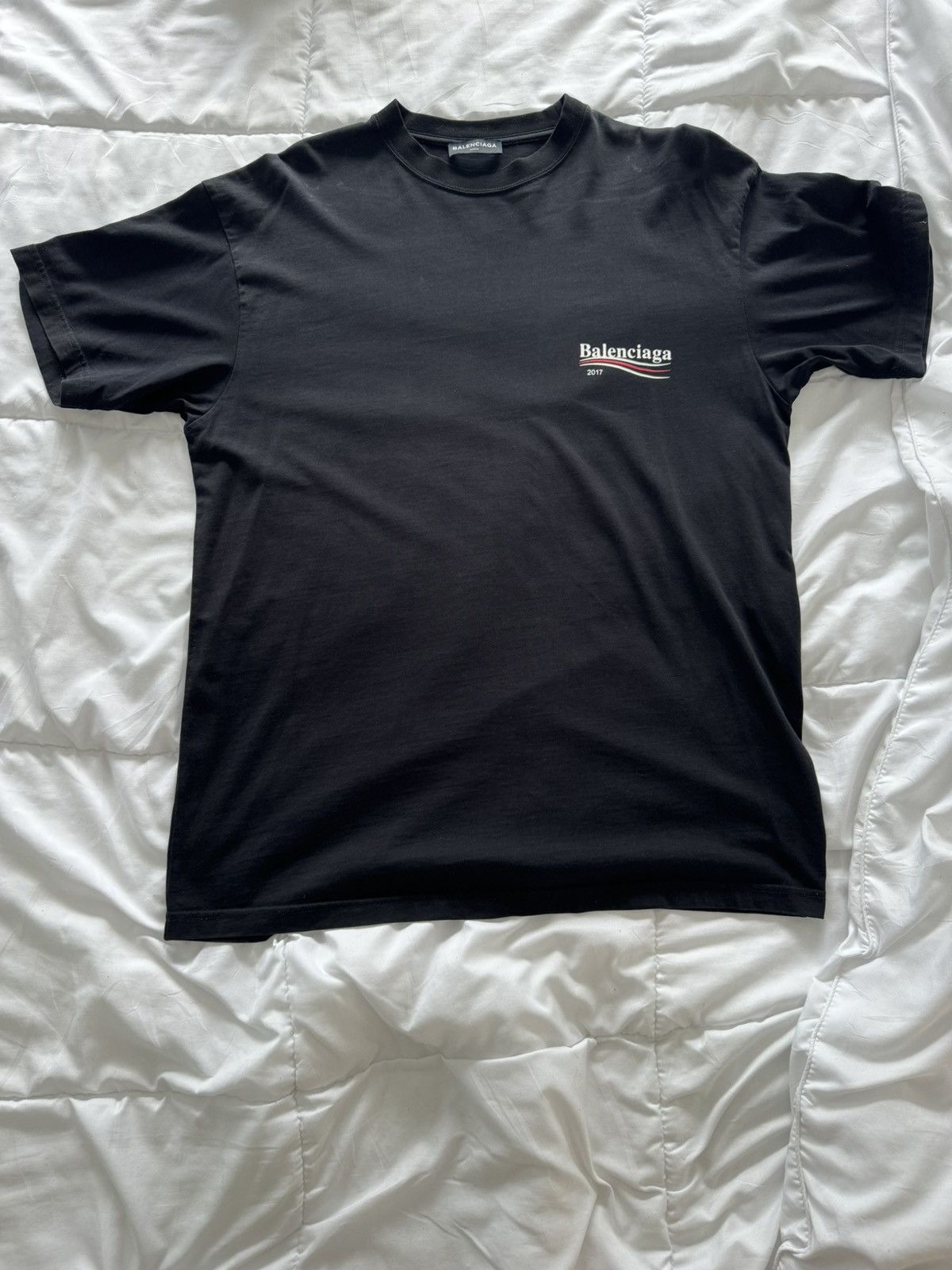 Balenciaga Balenciaga 2017 Campaign RARE Tee Black size XS oversized Size US XS / EU 42 / 0 - 1 Thumbnail
