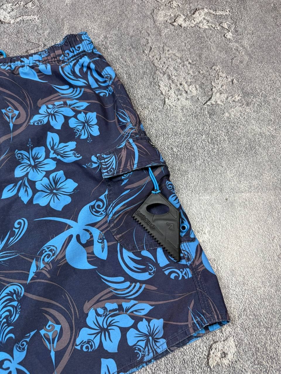 Quiksilver Y2K Quiksilver Tropic Blue Shorts Surf 2000s Size US 33 - 5 Thumbnail