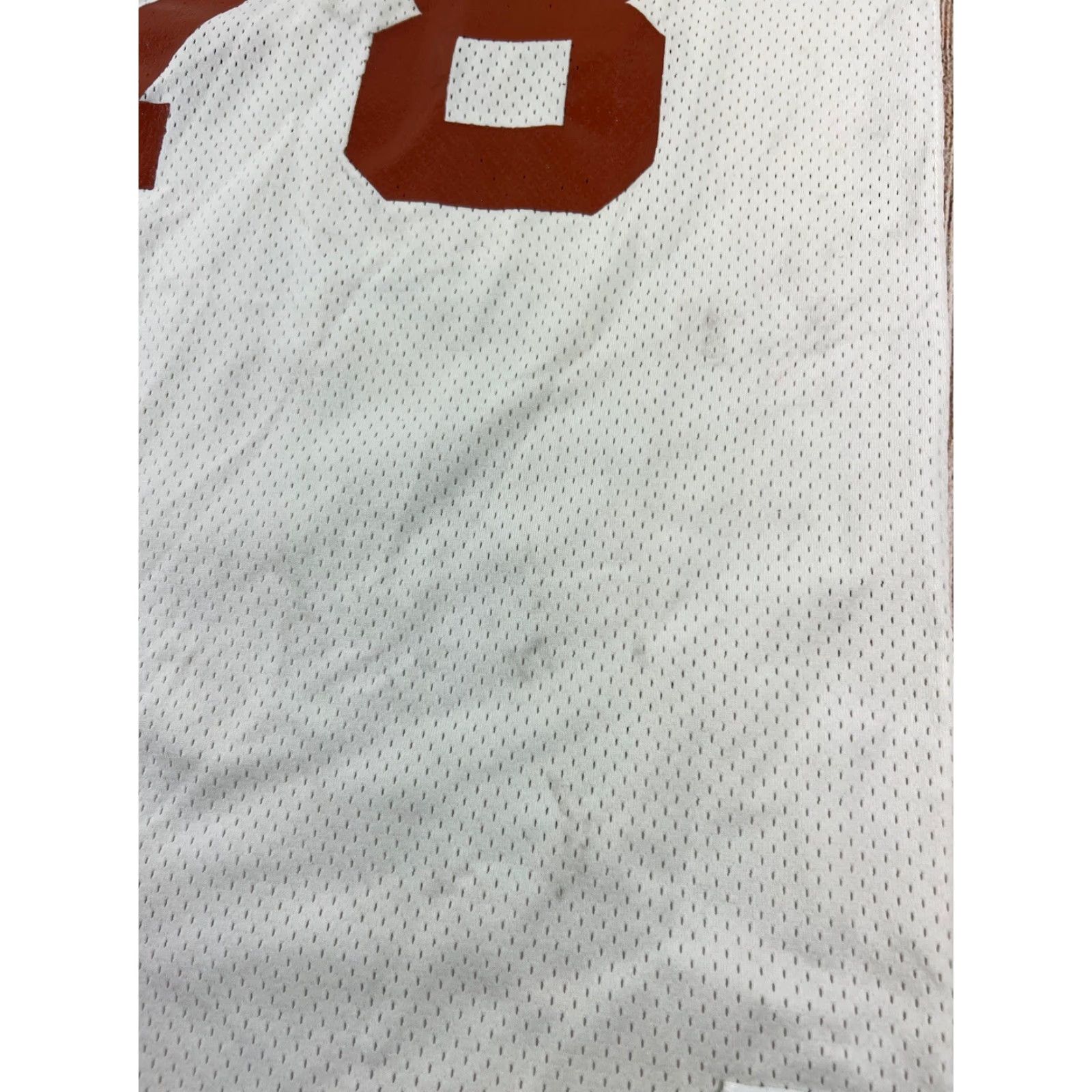 Vintage VINTAGE Medalist Jersey Texas Football White Orange #78 L Men White Jersey Football Texas 90s VINTAGE Size US L / EU 52-54 / 3 - 3 Thumbnail