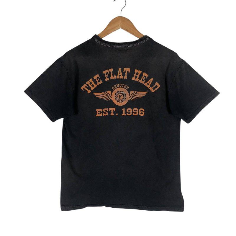 The Flat Head Vintage 90s The Flat Head Men T-Shirt Size US M / EU 48-50 / 2 - 5 Thumbnail