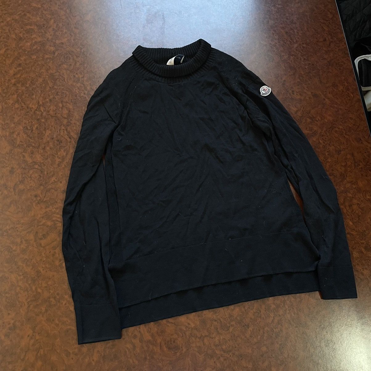 Womens Moncler Sweater wool luxury black cardigan