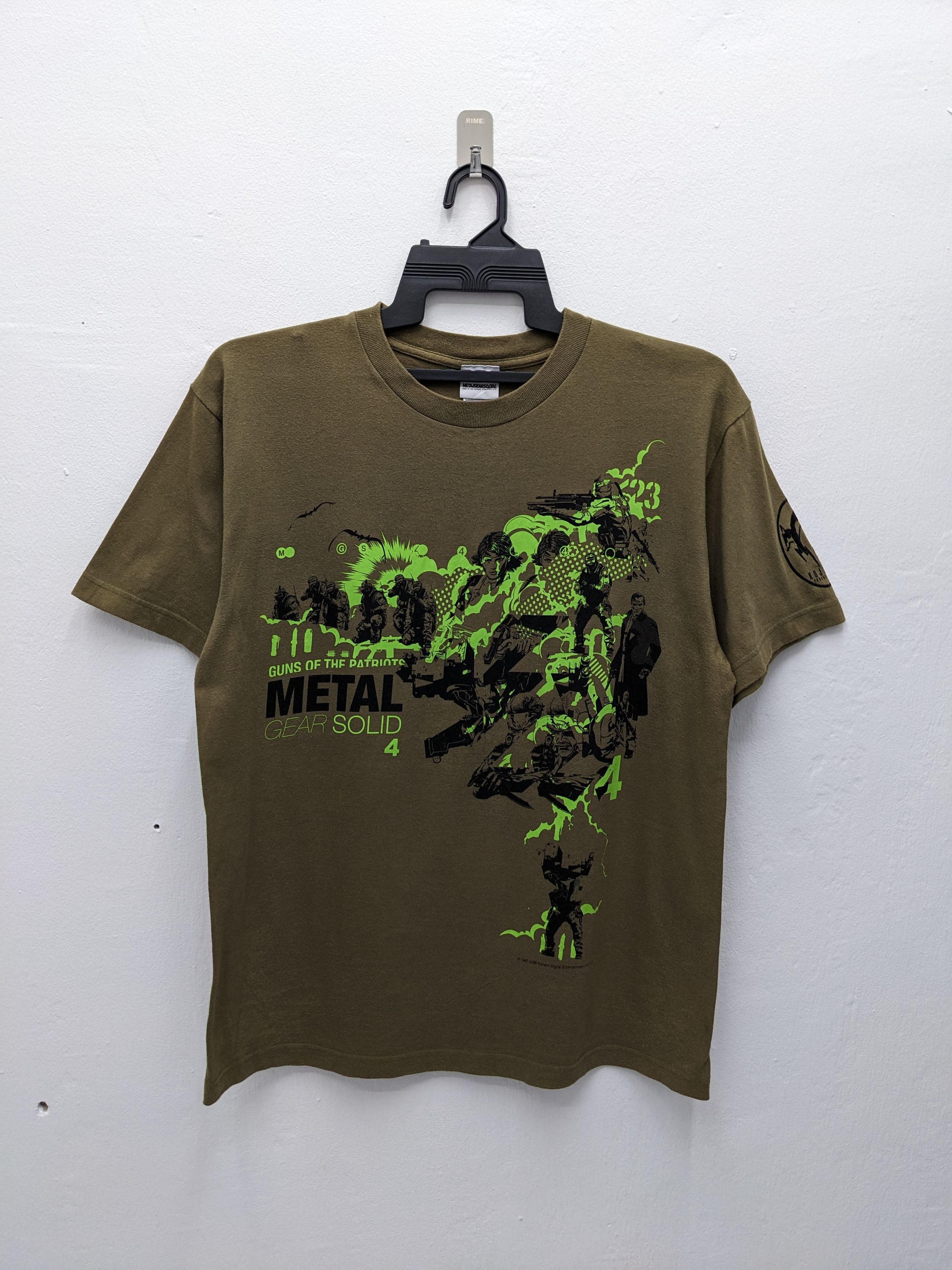 Playstation METAL GEAR SOLID 4 KOJIMA ANIME PLAYSTATION Size US L / EU 52-54 / 3 - 2 Thumbnail