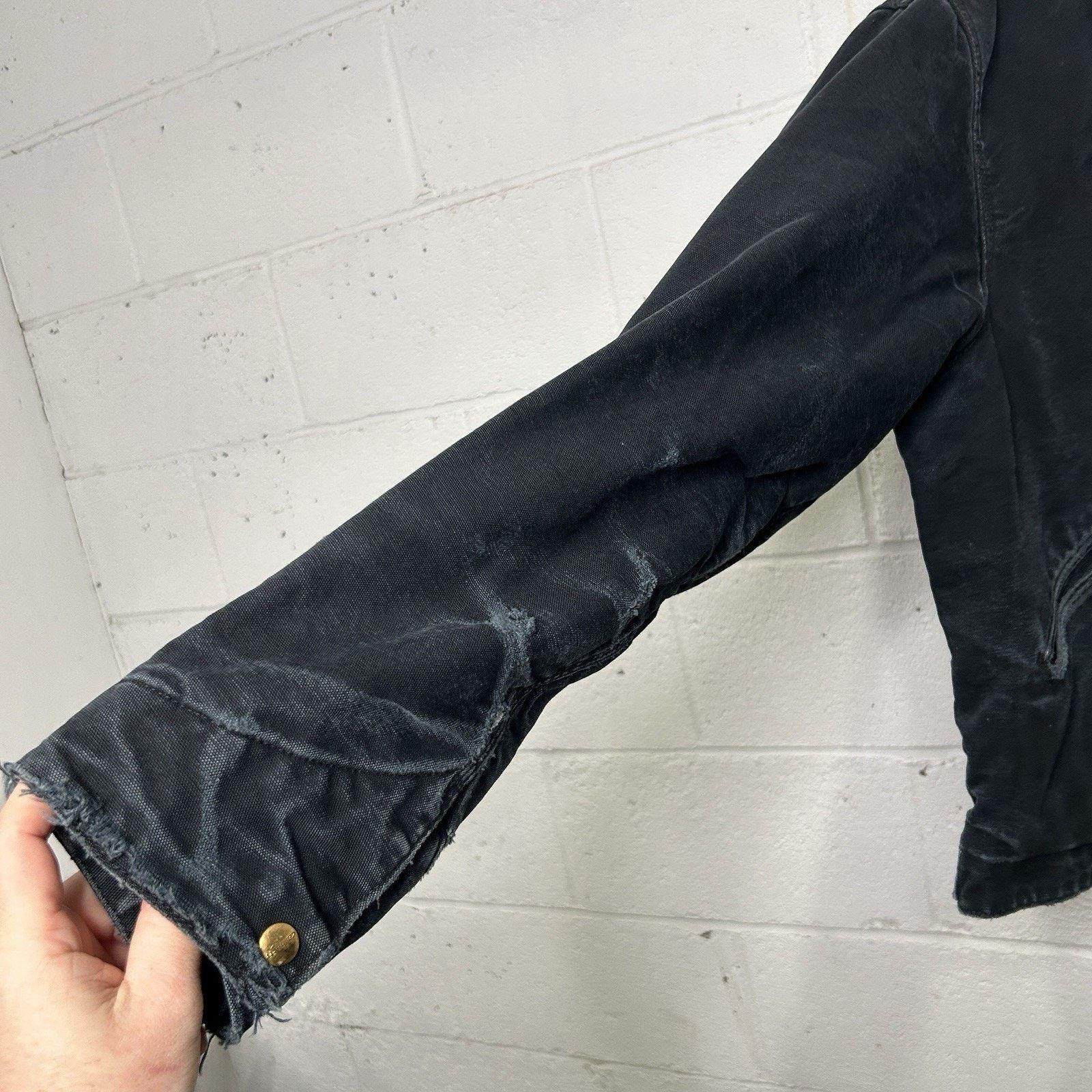 Carhartt Vintage Carhartt Blanketed Detroit Jacket “Black” Leupold Size US L / EU 52-54 / 3 - 6 Thumbnail