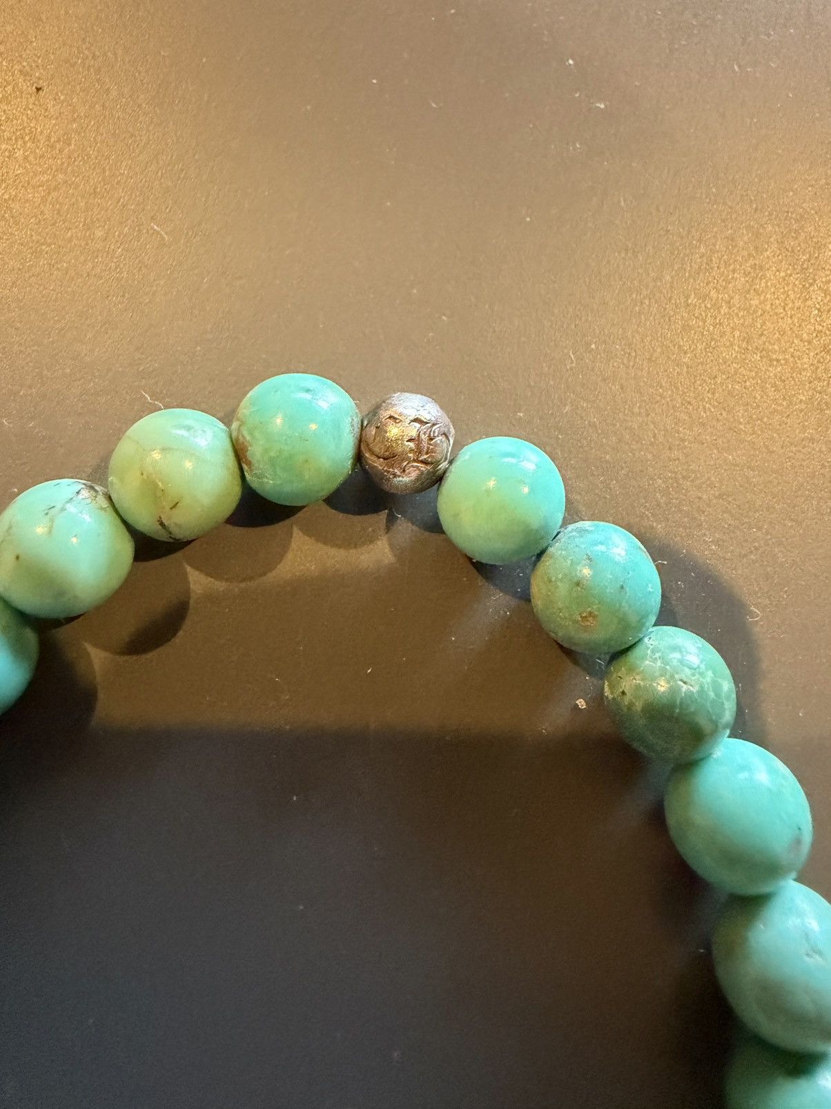 Chrome Hearts Chrome Hearts Turquoise Beads Bracelet Size ONE SIZE - 21 Thumbnail