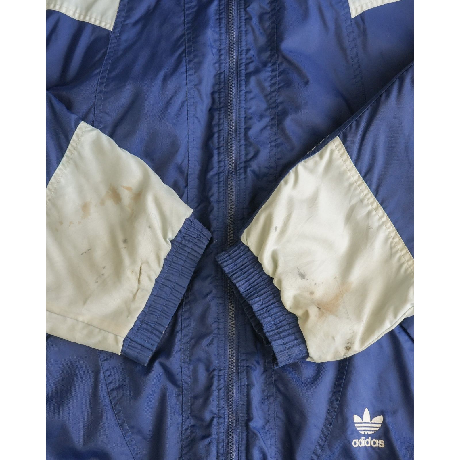 Adidas Vintage 90s Adidas Blue Insulated Jacket - Men's 2XL Size US XXL / EU 58 / 5 - 4 Thumbnail
